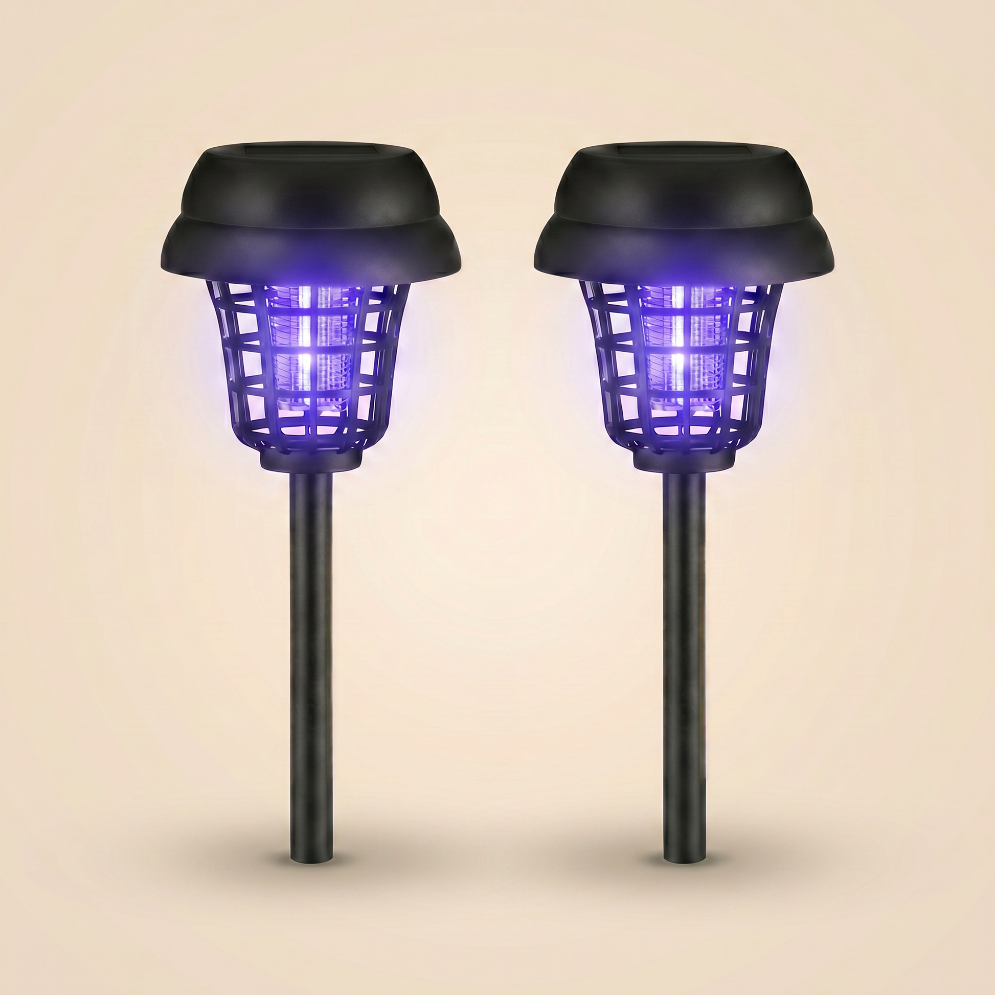 Pack 2 lampes solaires anti-moustiques Soléa